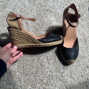 Halogen platform espadrille sandals